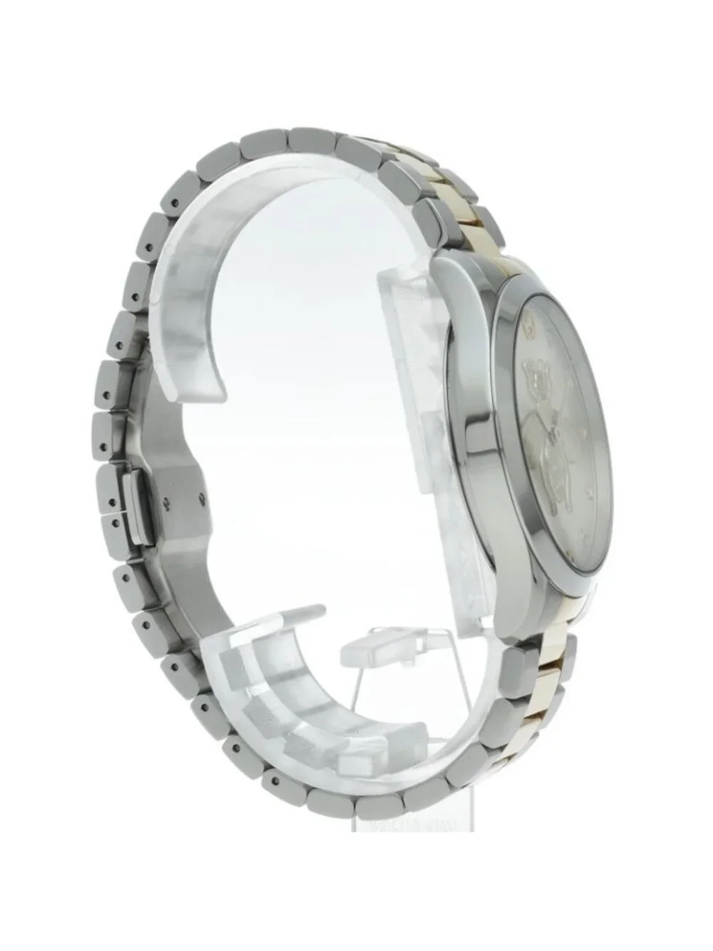 Gucci G-timeless Watch 126.4 SS Silver Polished